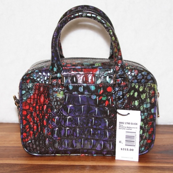 NWT Brahmin Mara Showtime Melbourne Leather Purse - Picture 3 of 5